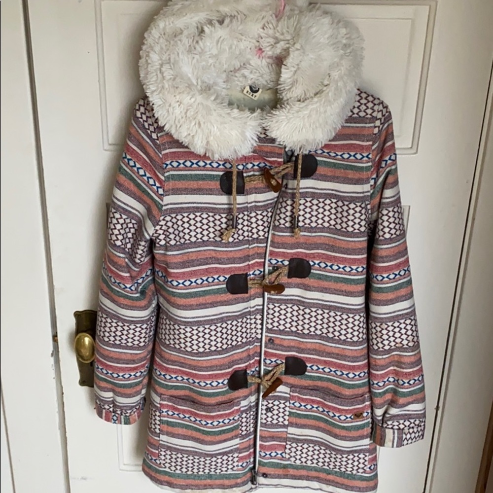 Women’s M Roxy Coat - Picture 4 of 5